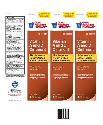 Label (A And D Ointment)